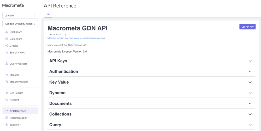 GDN API Browser